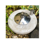 Gartenfackel Ölfackel Öllampe Garten Fackel Tischfackel Steinguss Edelstahl Ölbehälter 85ml, ca.2,7 kg schwer #1