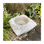 Grabschale Pflanzschale XL Pflanztopf Pflanzenschale Blumentopf Kissen Design ca.4300g