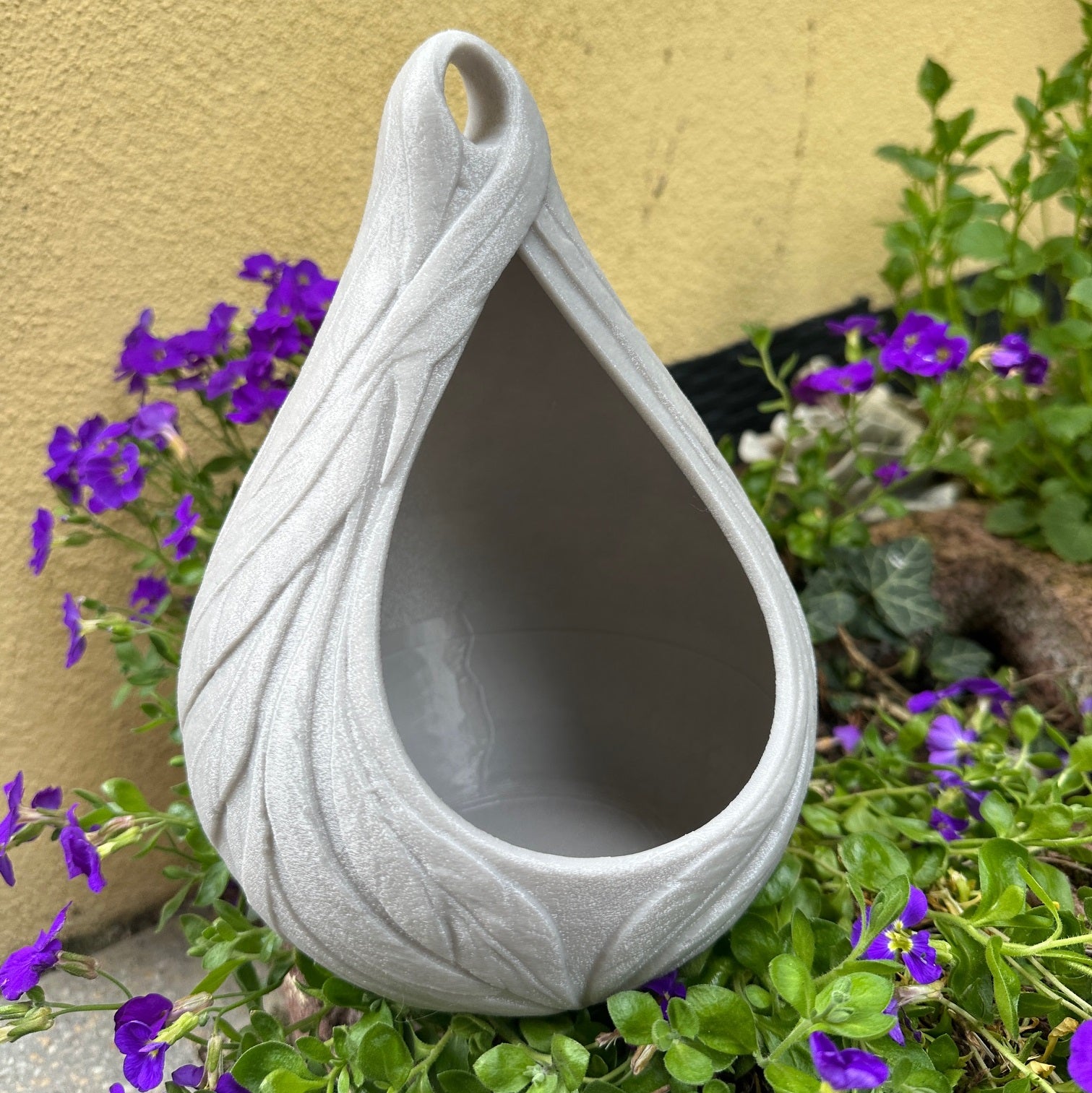Vogelhaus Futterstelle & Nistkasten – Vogelfutterhaus hängend /stehend Urban Grey