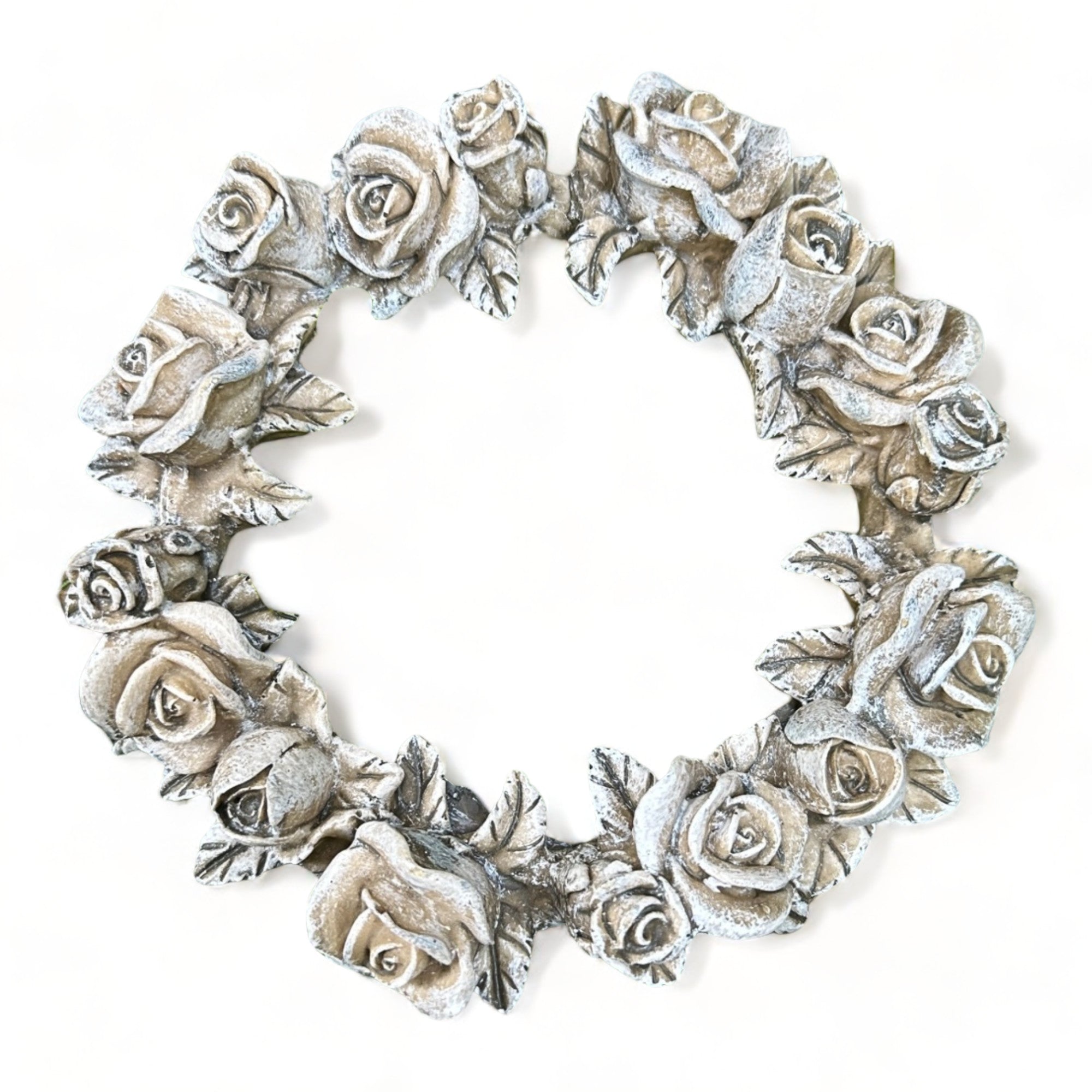 Grabschmuck Rosenblüten Rose Rosenkranz Grabdekoration wetterfest