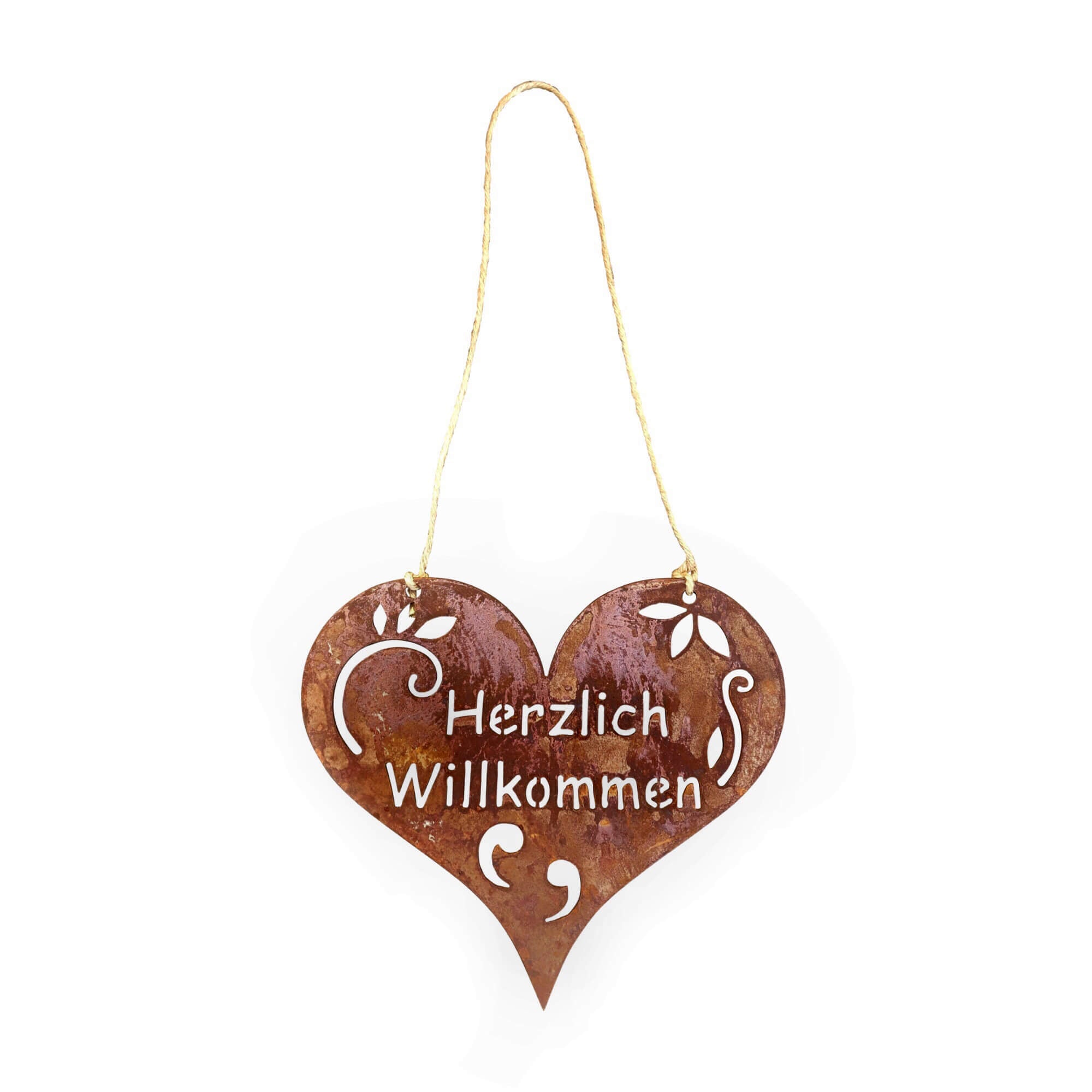 Türschild Herzlich Willkommen  26 cm 350g